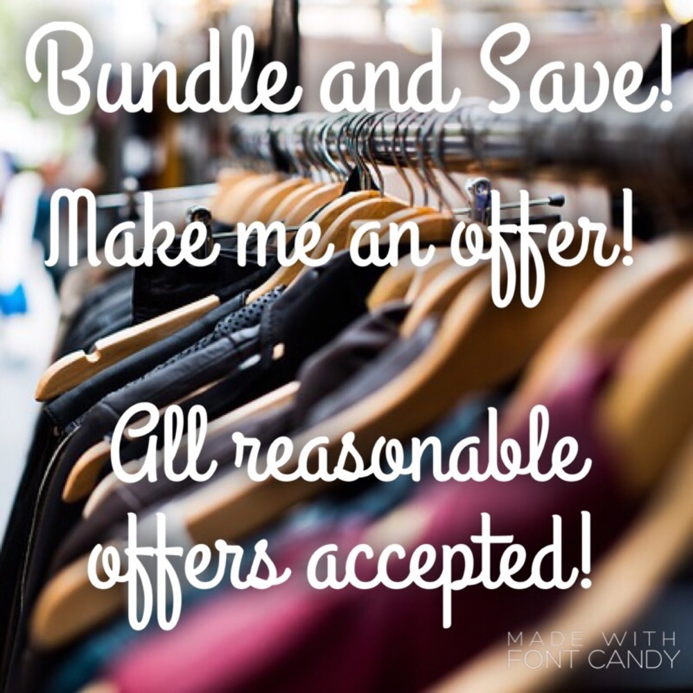 Bundle and Save! Make me an offer!